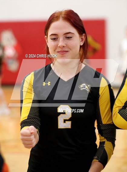 Thumbnail 1 in Globe vs Arizona Lutheran Academy (The Florence VB Invitational) photogallery.