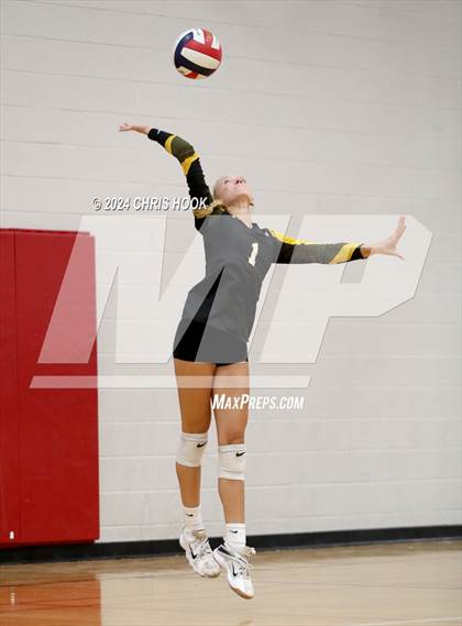 Thumbnail 3 in Globe vs Arizona Lutheran Academy (The Florence VB Invitational) photogallery.