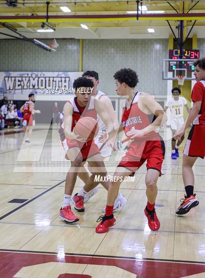 Thumbnail 2 in Weymouth vs Barnstable (MIAA Division 1 Preliminary Round) photogallery.