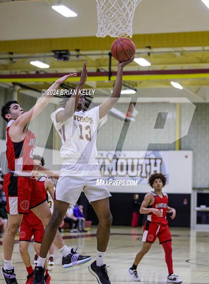 Thumbnail 1 in Weymouth vs Barnstable (MIAA Division 1 Preliminary Round) photogallery.