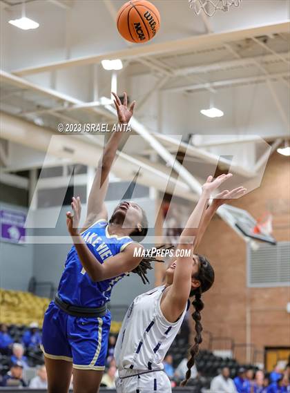 Thumbnail 3 in Purnell Swett vs. Lake View (2023 Robeson County Shootout) photogallery.