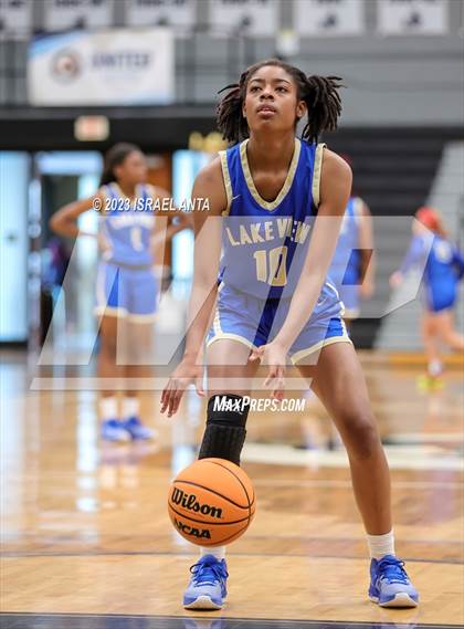 Thumbnail 3 in Purnell Swett vs. Lake View (2023 Robeson County Shootout) photogallery.