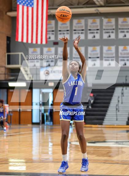 Thumbnail 3 in Purnell Swett vs. Lake View (2023 Robeson County Shootout) photogallery.
