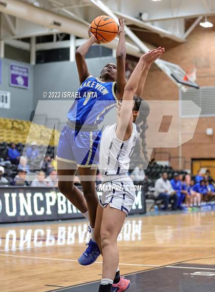 Thumbnail 1 in Purnell Swett vs. Lake View (2023 Robeson County Shootout) photogallery.