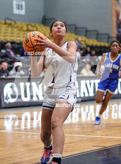 Thumbnail 1 in Purnell Swett vs. Lake View (2023 Robeson County Shootout) photogallery.