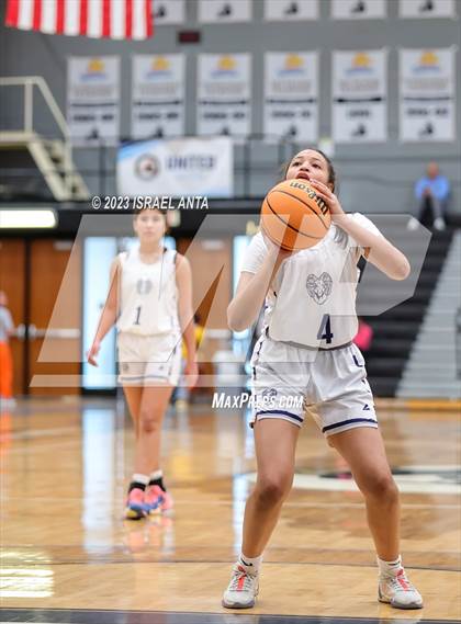Thumbnail 1 in Purnell Swett vs. Lake View (2023 Robeson County Shootout) photogallery.