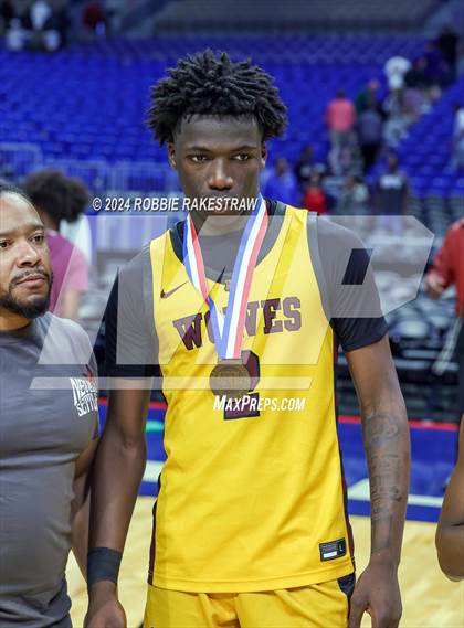 Thumbnail 3 in Stony Point vs. Beaumont United (UIL 6A Basketball Semifinal Medal Ceremony) photogallery.