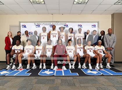 Thumbnail 1 in Stony Point vs. Beaumont United (UIL 6A Basketball Semifinal Medal Ceremony) photogallery.
