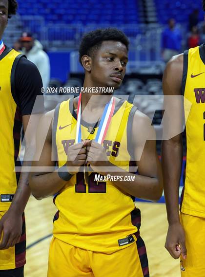 Thumbnail 3 in Stony Point vs. Beaumont United (UIL 6A Basketball Semifinal Medal Ceremony) photogallery.