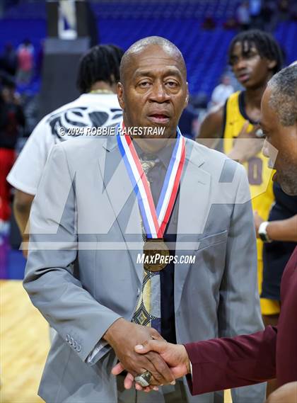 Thumbnail 3 in Stony Point vs. Beaumont United (UIL 6A Basketball Semifinal Medal Ceremony) photogallery.