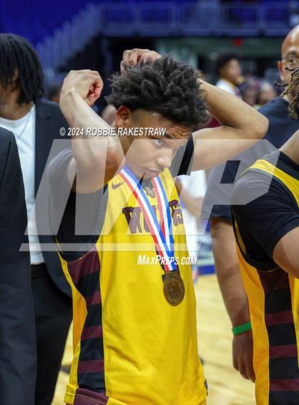 Thumbnail 1 in Stony Point vs. Beaumont United (UIL 6A Basketball Semifinal Medal Ceremony) photogallery.
