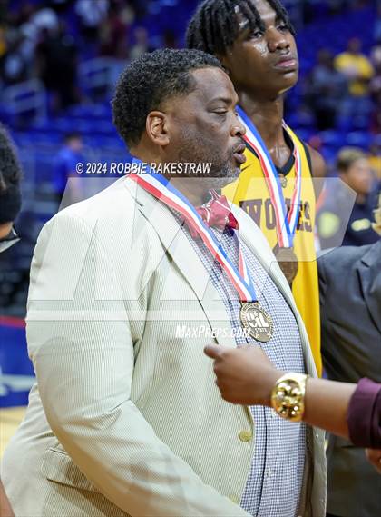 Thumbnail 3 in Stony Point vs. Beaumont United (UIL 6A Basketball Semifinal Medal Ceremony) photogallery.