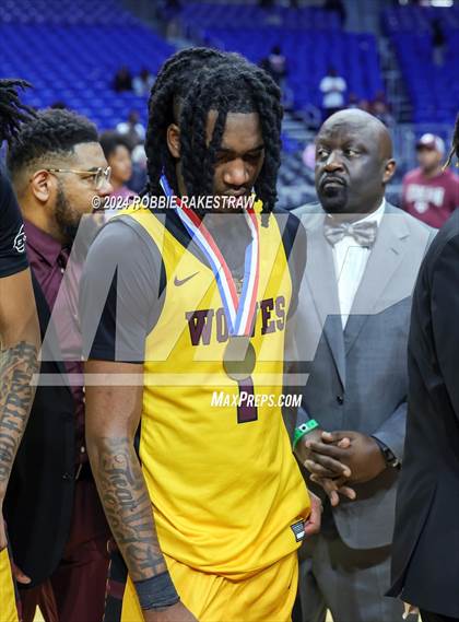 Thumbnail 2 in Stony Point vs. Beaumont United (UIL 6A Basketball Semifinal Medal Ceremony) photogallery.