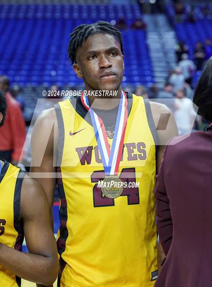 Thumbnail 2 in Stony Point vs. Beaumont United (UIL 6A Basketball Semifinal Medal Ceremony) photogallery.