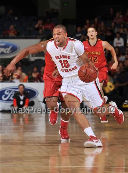 Thumbnail 2 in Orange Lutheran vs. Mission Viejo (CIF SS D1A Final) photogallery.