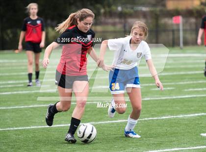 Thumbnail 2 in St. Charles Catholic vs McGehee photogallery.