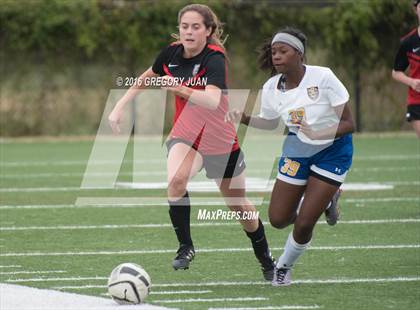Thumbnail 2 in St. Charles Catholic vs McGehee photogallery.