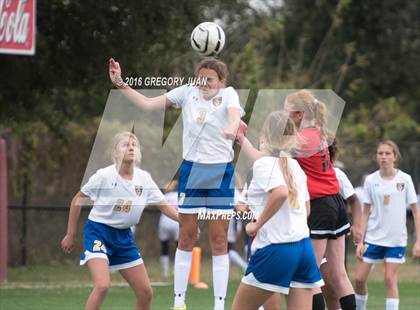Thumbnail 3 in St. Charles Catholic vs McGehee photogallery.