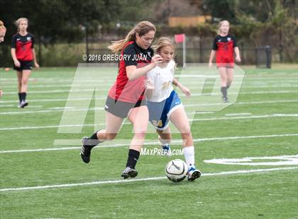 Thumbnail 3 in St. Charles Catholic vs McGehee photogallery.