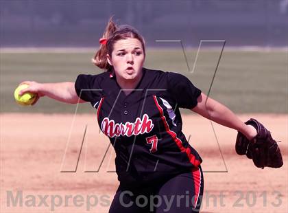 Thumbnail 2 in North vs Delano (Mira Monte Invitational) photogallery.