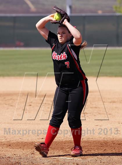 Thumbnail 1 in North vs Delano (Mira Monte Invitational) photogallery.