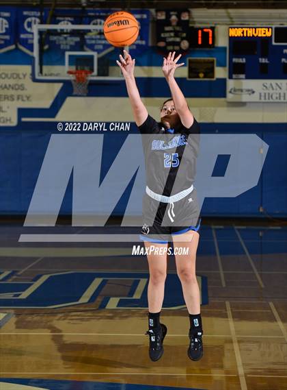 Thumbnail 2 in Northview vs Burbank (San Marino Tournament) photogallery.