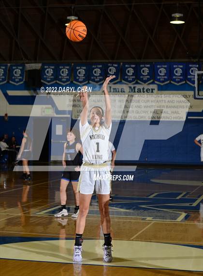 Thumbnail 2 in Northview vs Burbank (San Marino Tournament) photogallery.