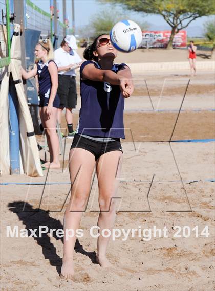 Thumbnail 2 in Phoenix Christian @  Willow Canyon (AIA D1 Playoff) photogallery.