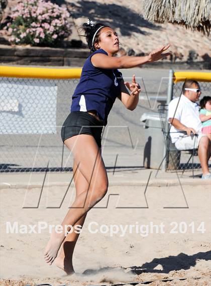 Thumbnail 2 in Phoenix Christian @  Willow Canyon (AIA D1 Playoff) photogallery.