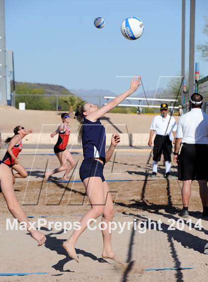 Thumbnail 3 in Phoenix Christian @  Willow Canyon (AIA D1 Playoff) photogallery.