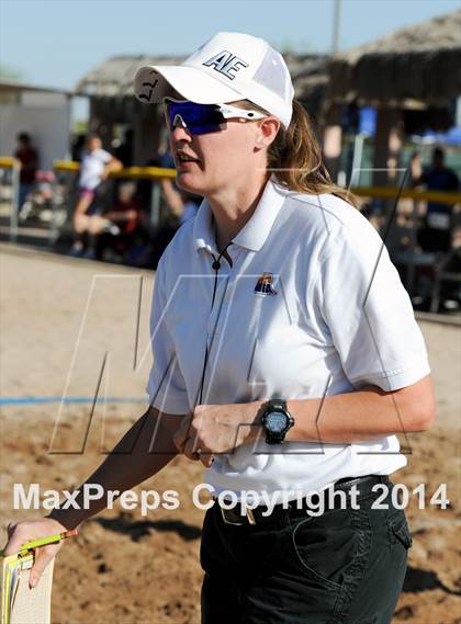 Thumbnail 3 in Phoenix Christian @  Willow Canyon (AIA D1 Playoff) photogallery.