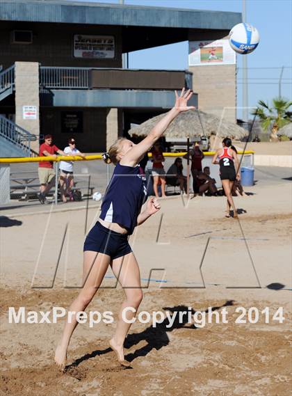 Thumbnail 3 in Phoenix Christian @  Willow Canyon (AIA D1 Playoff) photogallery.