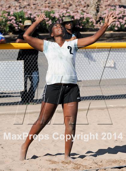 Thumbnail 1 in Phoenix Christian @  Willow Canyon (AIA D1 Playoff) photogallery.