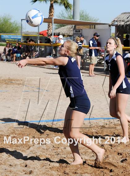 Thumbnail 3 in Phoenix Christian @  Willow Canyon (AIA D1 Playoff) photogallery.