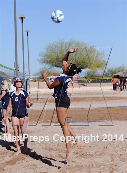 Thumbnail 3 in Phoenix Christian @  Willow Canyon (AIA D1 Playoff) photogallery.