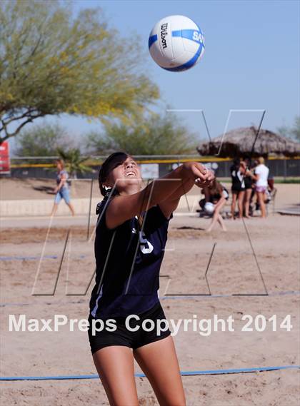 Thumbnail 2 in Phoenix Christian @  Willow Canyon (AIA D1 Playoff) photogallery.