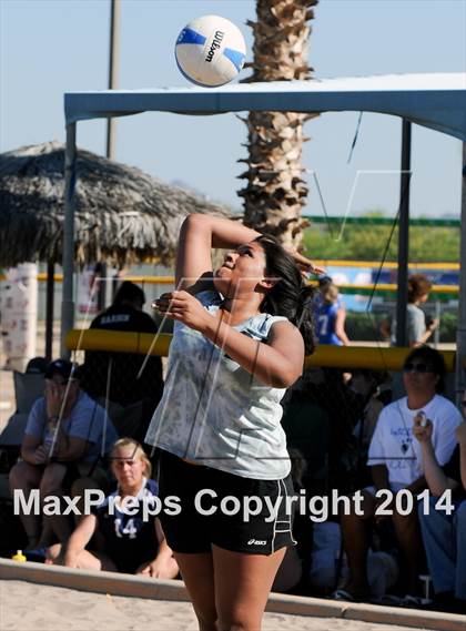 Thumbnail 3 in Phoenix Christian @  Willow Canyon (AIA D1 Playoff) photogallery.
