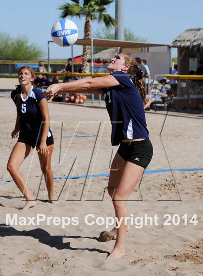Thumbnail 1 in Phoenix Christian @  Willow Canyon (AIA D1 Playoff) photogallery.
