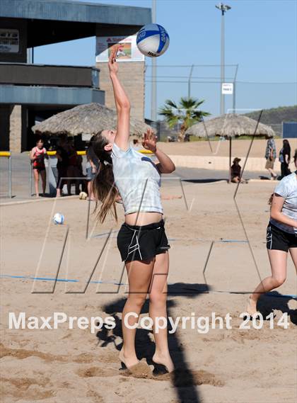 Thumbnail 3 in Phoenix Christian @  Willow Canyon (AIA D1 Playoff) photogallery.