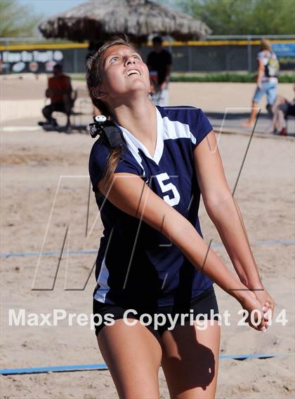 Thumbnail 2 in Phoenix Christian @  Willow Canyon (AIA D1 Playoff) photogallery.