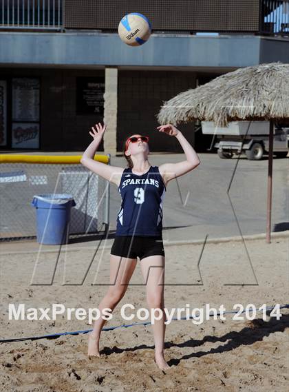Thumbnail 3 in Phoenix Christian @  Willow Canyon (AIA D1 Playoff) photogallery.