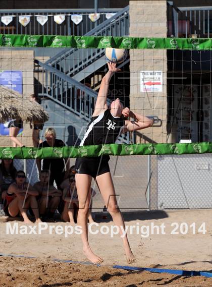 Thumbnail 2 in Phoenix Christian @  Willow Canyon (AIA D1 Playoff) photogallery.