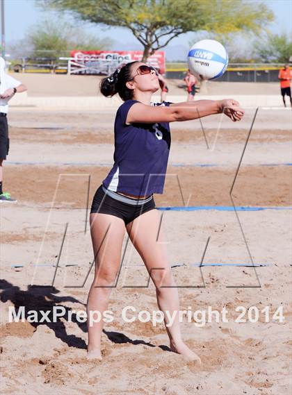 Thumbnail 1 in Phoenix Christian @  Willow Canyon (AIA D1 Playoff) photogallery.