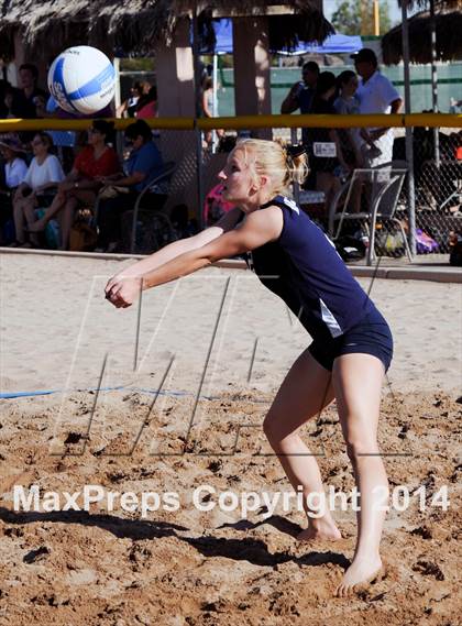 Thumbnail 1 in Phoenix Christian @  Willow Canyon (AIA D1 Playoff) photogallery.