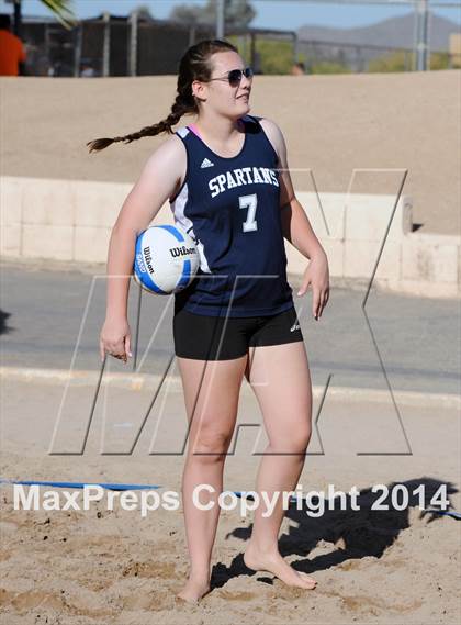 Thumbnail 1 in Phoenix Christian @  Willow Canyon (AIA D1 Playoff) photogallery.