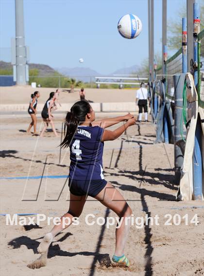 Thumbnail 1 in Phoenix Christian @  Willow Canyon (AIA D1 Playoff) photogallery.