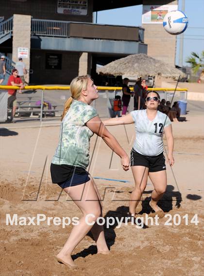 Thumbnail 2 in Phoenix Christian @  Willow Canyon (AIA D1 Playoff) photogallery.