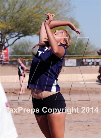 Thumbnail 2 in Phoenix Christian @  Willow Canyon (AIA D1 Playoff) photogallery.