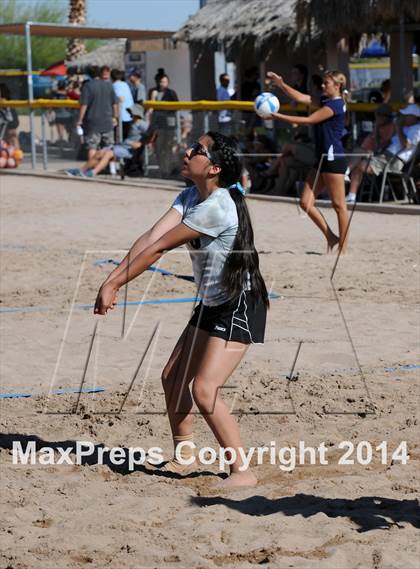 Thumbnail 3 in Phoenix Christian @  Willow Canyon (AIA D1 Playoff) photogallery.