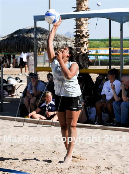 Thumbnail 3 in Phoenix Christian @  Willow Canyon (AIA D1 Playoff) photogallery.